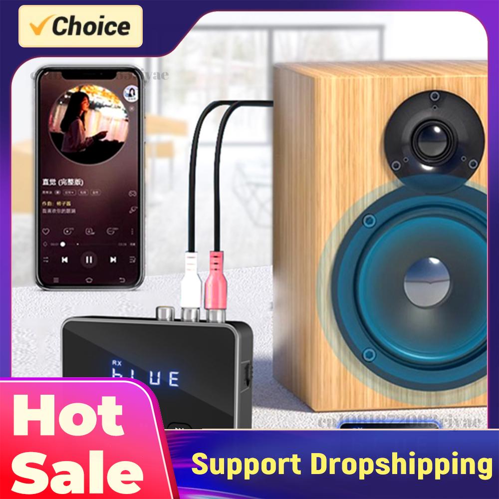 Bluetooth Adapter Receiver - Receptor Transmissor BT 5.4 com RCA,