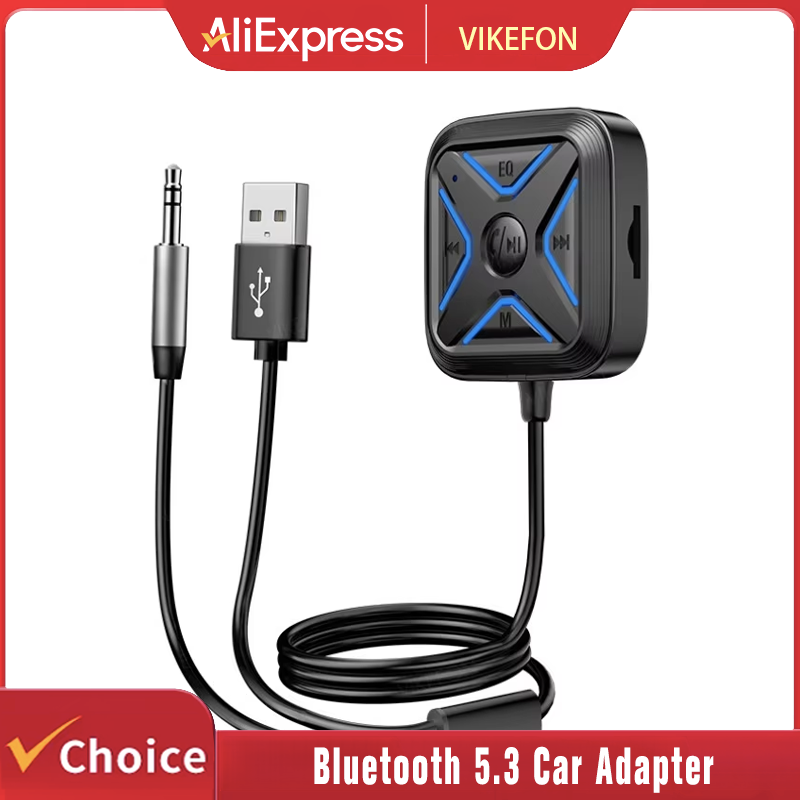 Bluetooth Adapter Receiver - Adaptador Bluetooth 5.3 Universal para Carro,
