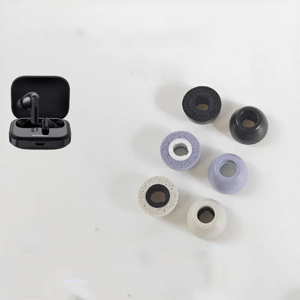 Earphone Foam Tip - 6 pçs fones de ouvido pontas