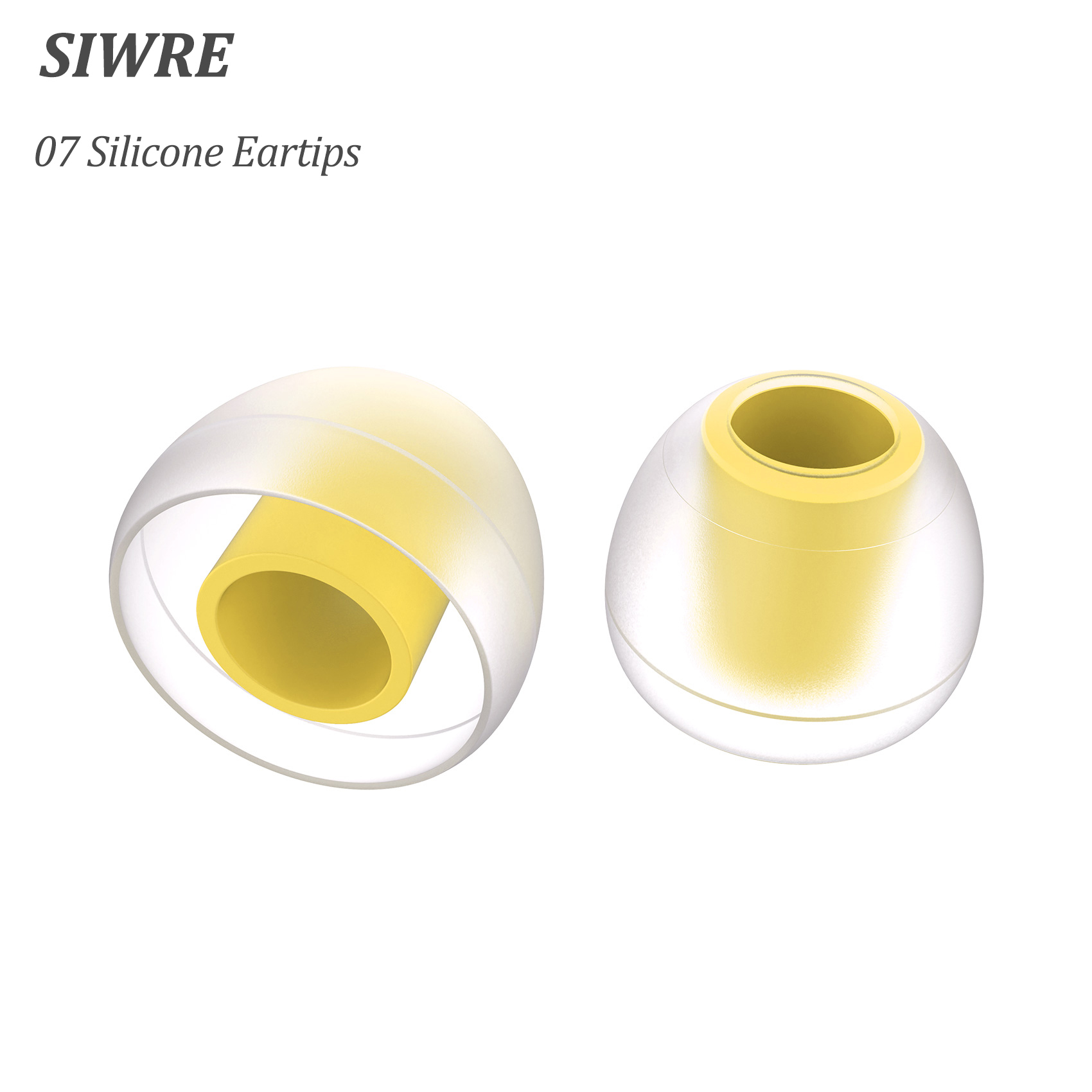 In Ear Monitor Iem - Ponteiras de silicone SIWRE 07 para