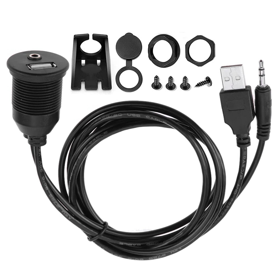 Cable Extension 3.5 - AUX macho para fêmea cabo de