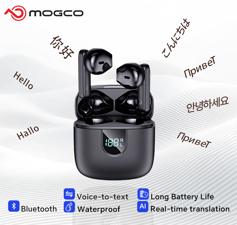 Noise Cancelling Headphone - Fones de Ouvido Tradutores A18 AI,