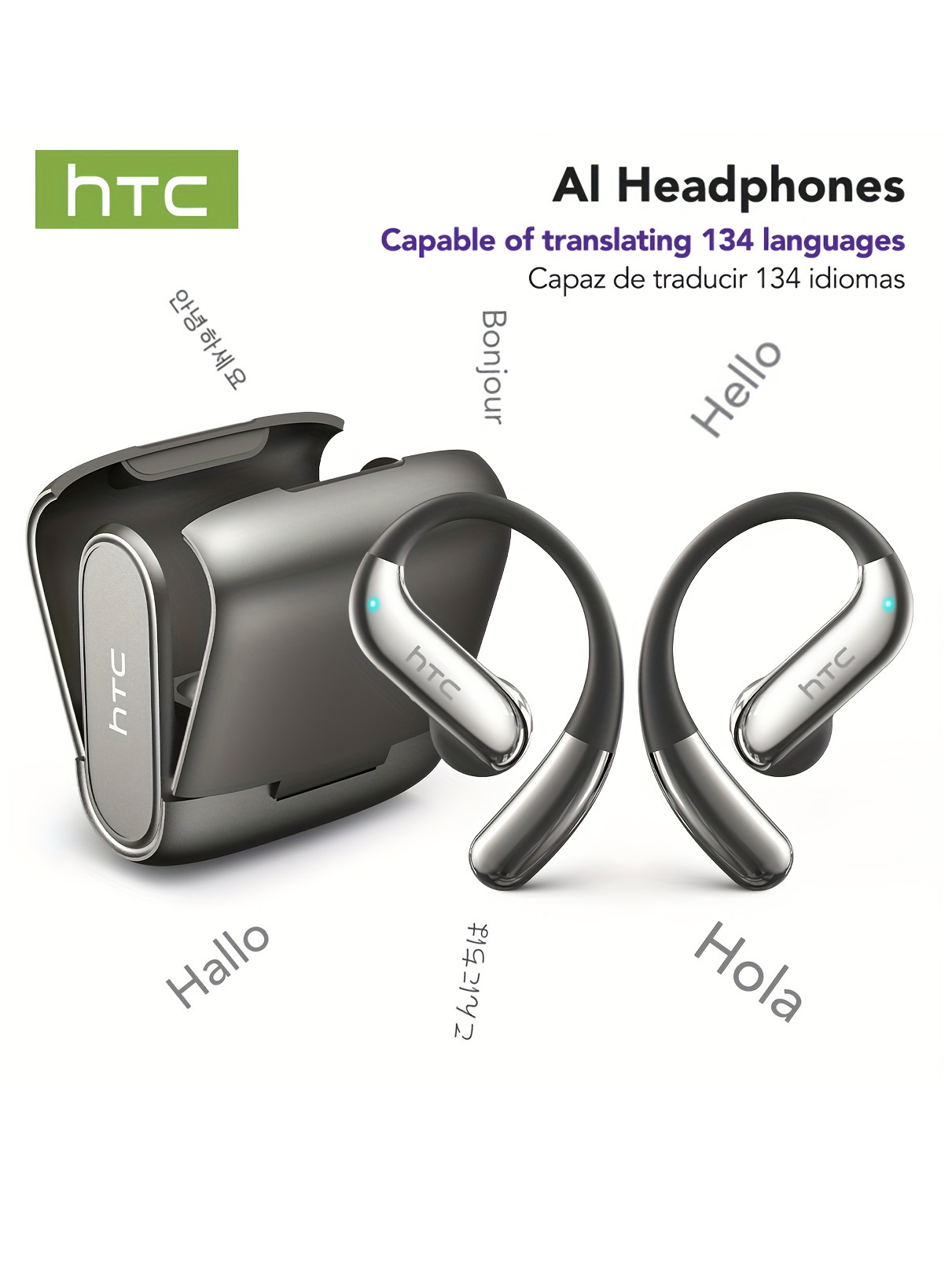 Noise Cancelling Headphone - Fones de ouvido Bluetooth de orelha