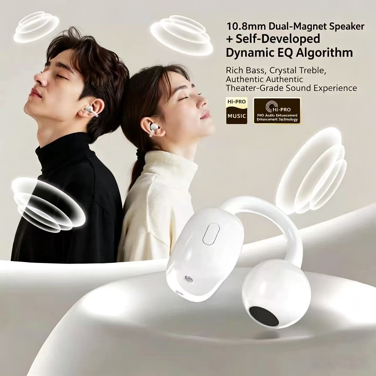 Sports Earphone Hook - Fones de Ouvido Bluetooth de Clipe