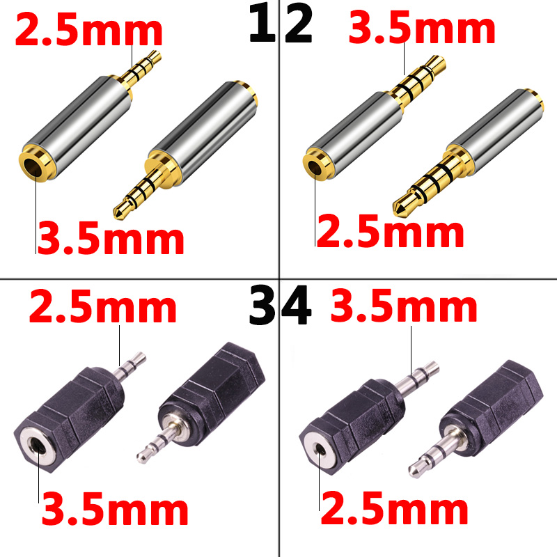 Cable Extension 3.5 - Jack 3.5mm a 2.5mm adaptador de