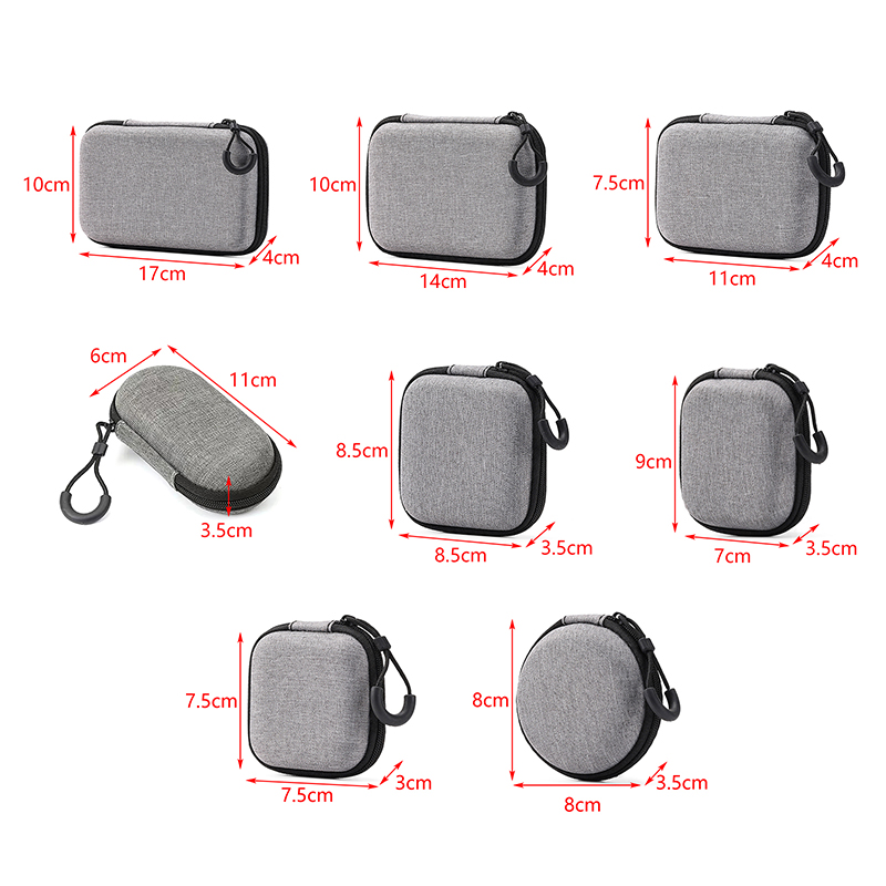 Headphone Case Hard - NOVO Estojo Portátil à Prova de