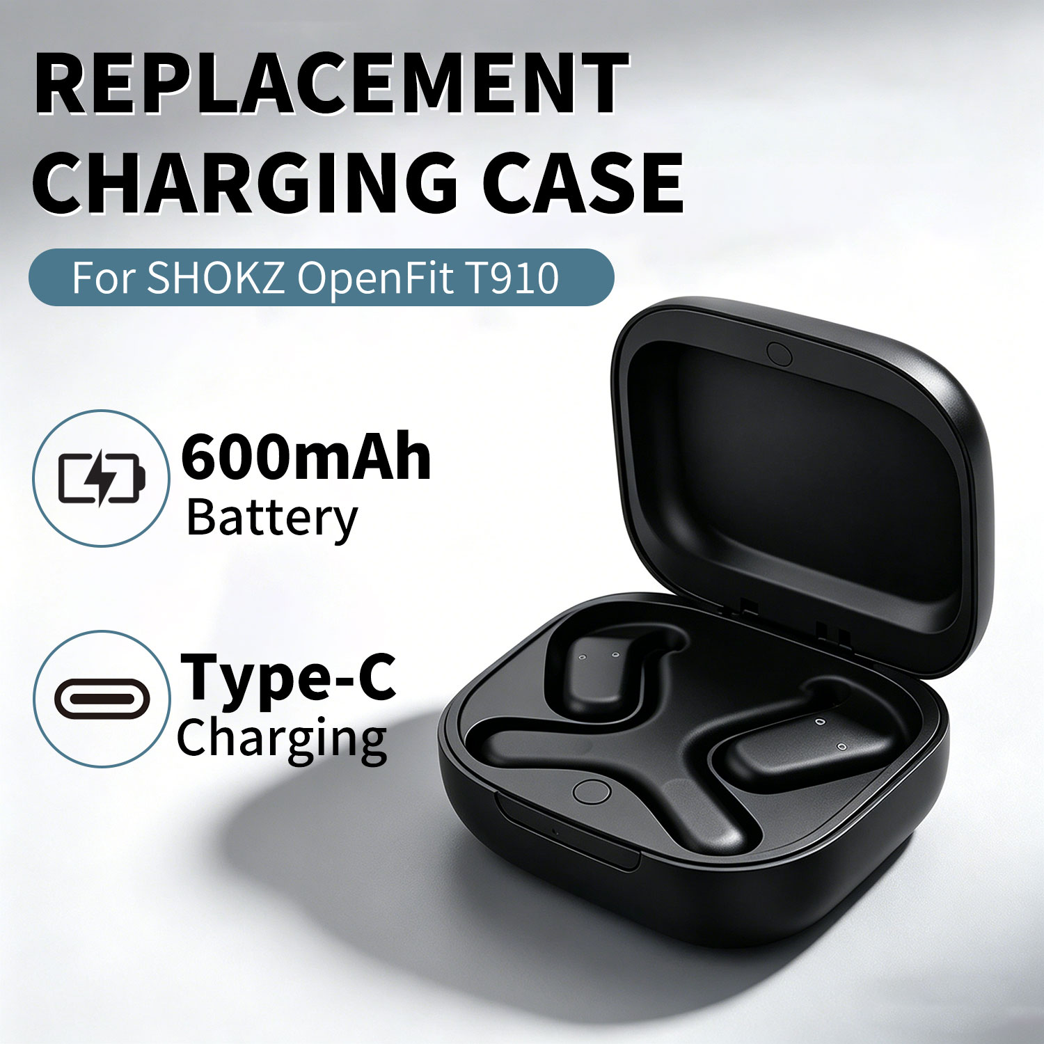 Earbuds Charging Case - Estojo de carregamento de substituição para