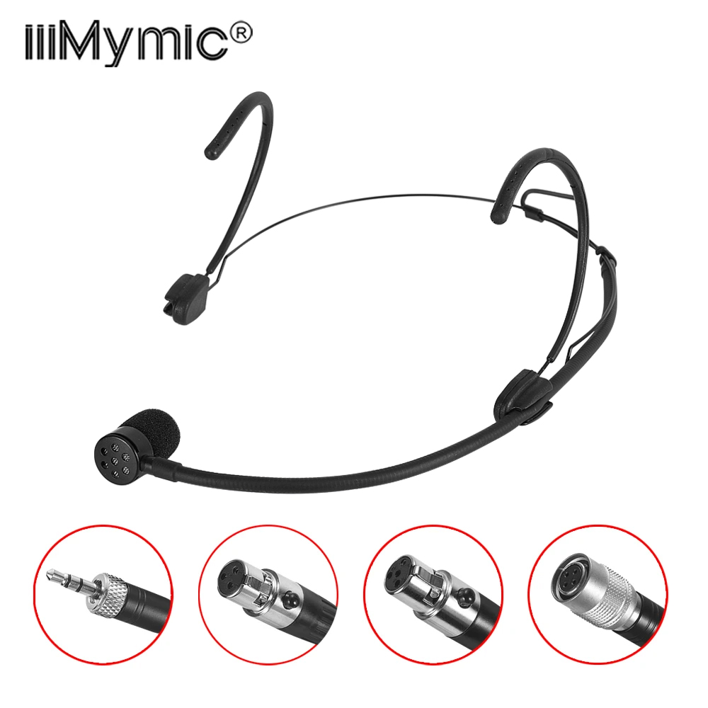 Audiophile Headphone Wired - Microfone Headset Unidirecional Preto Iiimymic para