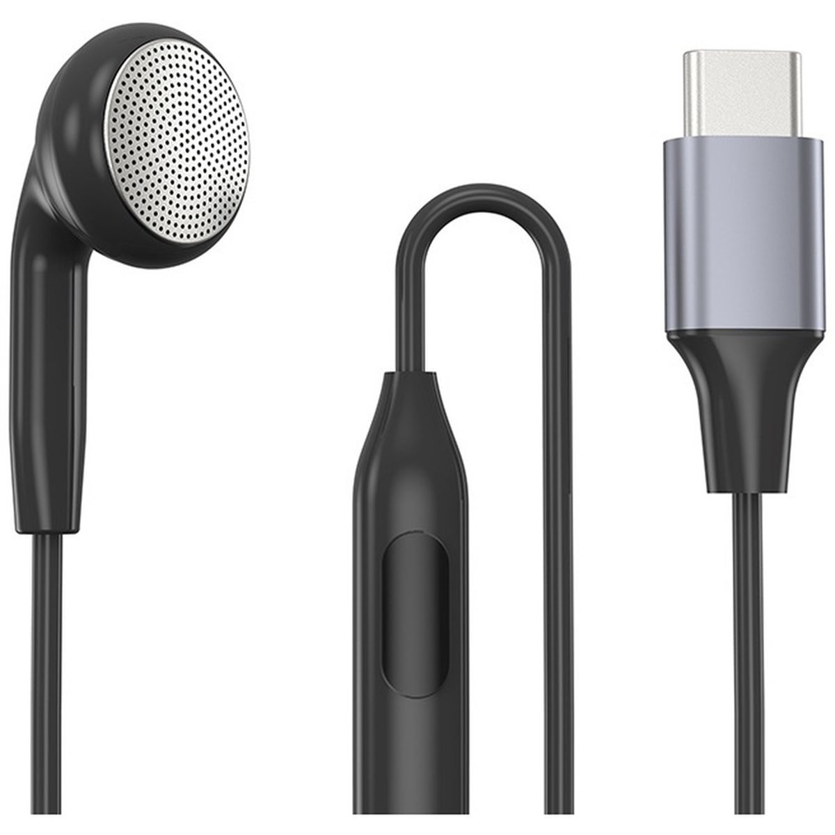 Wired Earphone Mic - Fone de Ouvido Mono com Fio