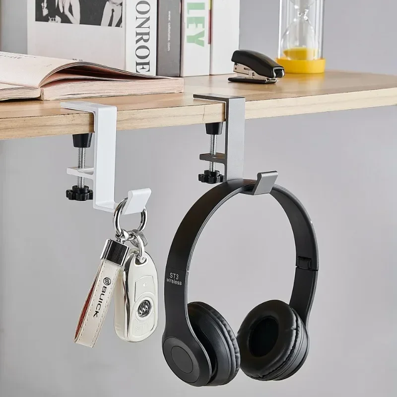 1/2 unidade Gancho Ajustável p - Headphone Stand Desk avaliação e preço