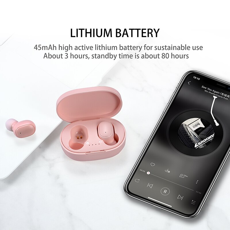A6S TWS Fones de ouvido sem fi - Wireless Earbuds Tws avaliação e preço