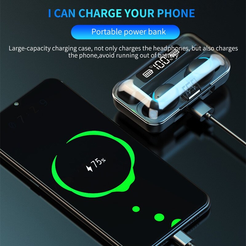 F9 fone de ouvido sem fio tws  - Wireless Earbuds Tws avaliação e preço