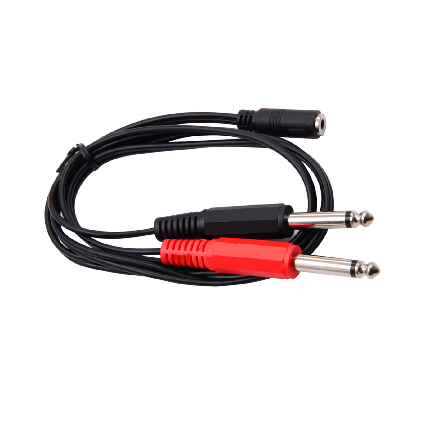 6.35mm macho para 2 6.35mm 3.5 - Cable Extension 3.5 avaliação e preço