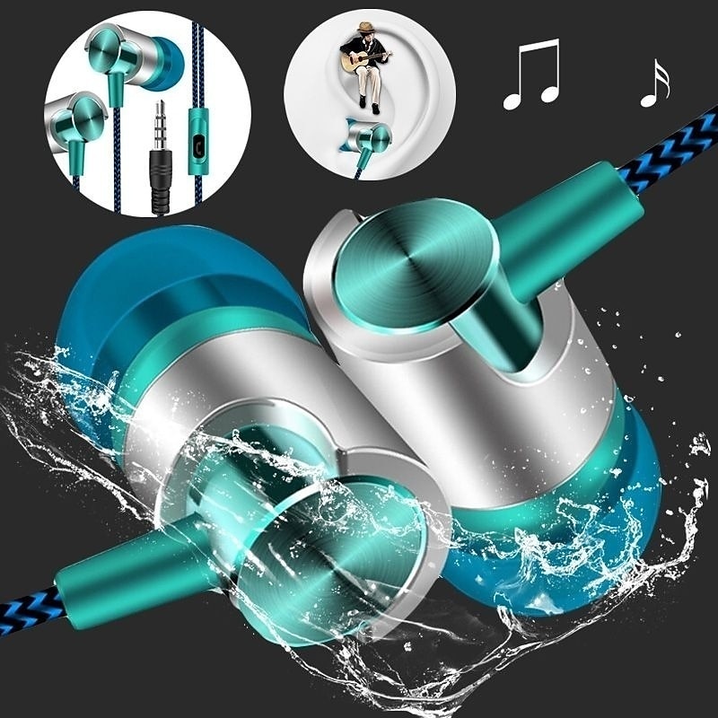 Fones de Ouvido com Microfone  - Wired Earphone Mic avaliação e preço