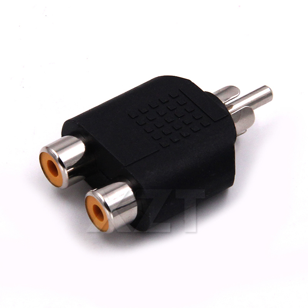 3.5mm estéreo macho para 2 rca - Earphone Splitter Jack avaliação e preço