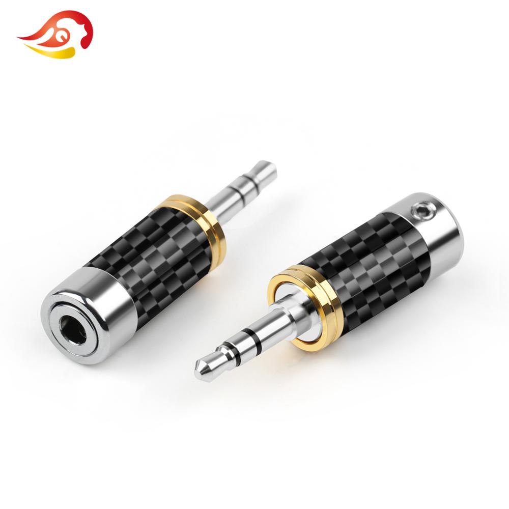 QYFANG-Adaptador De Auscultado - Audiophile Headphone Wired avaliação e preço