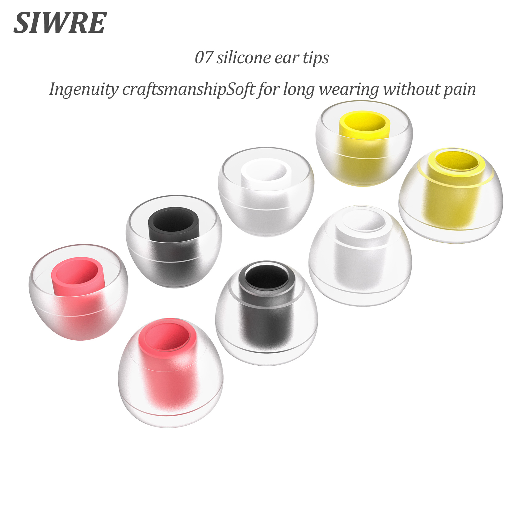 Ponteiras de silicone SIWRE 07 - In Ear Monitor Iem avaliação e preço