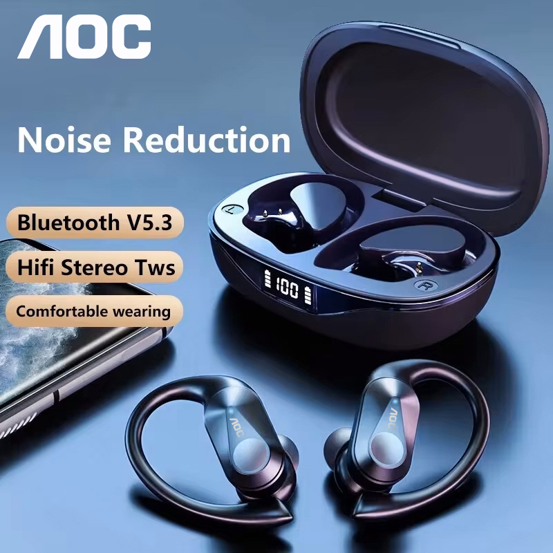 Fone de Ouvido Esportivo AOC S - Sports Earphone Hook avaliação e preço