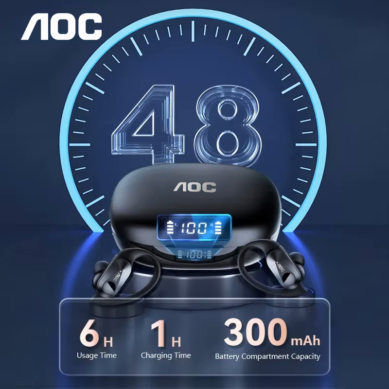 Fone de Ouvido Esportivo AOC S - Sports Earphone Hook avaliação e preço