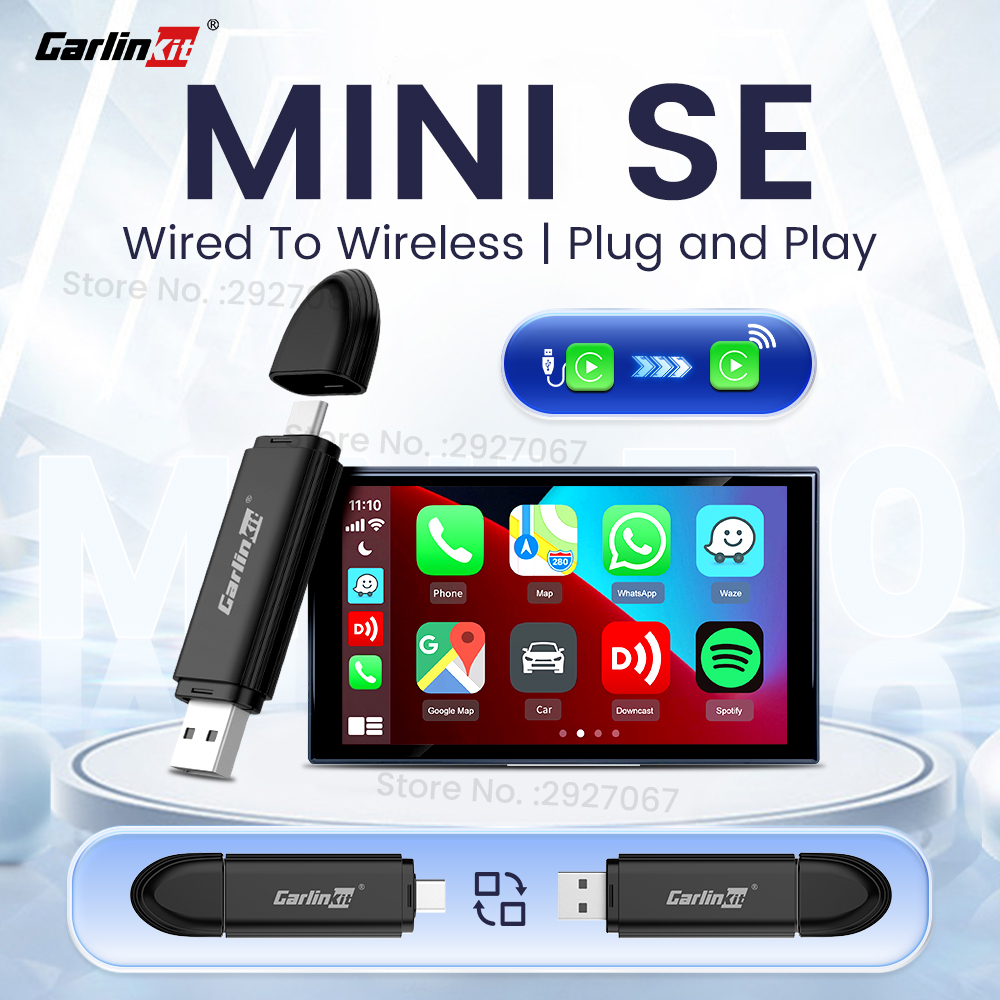 CarlinKit MINI 5.0 Pro Adaptad - Bluetooth Adapter Receiver avaliação e preço