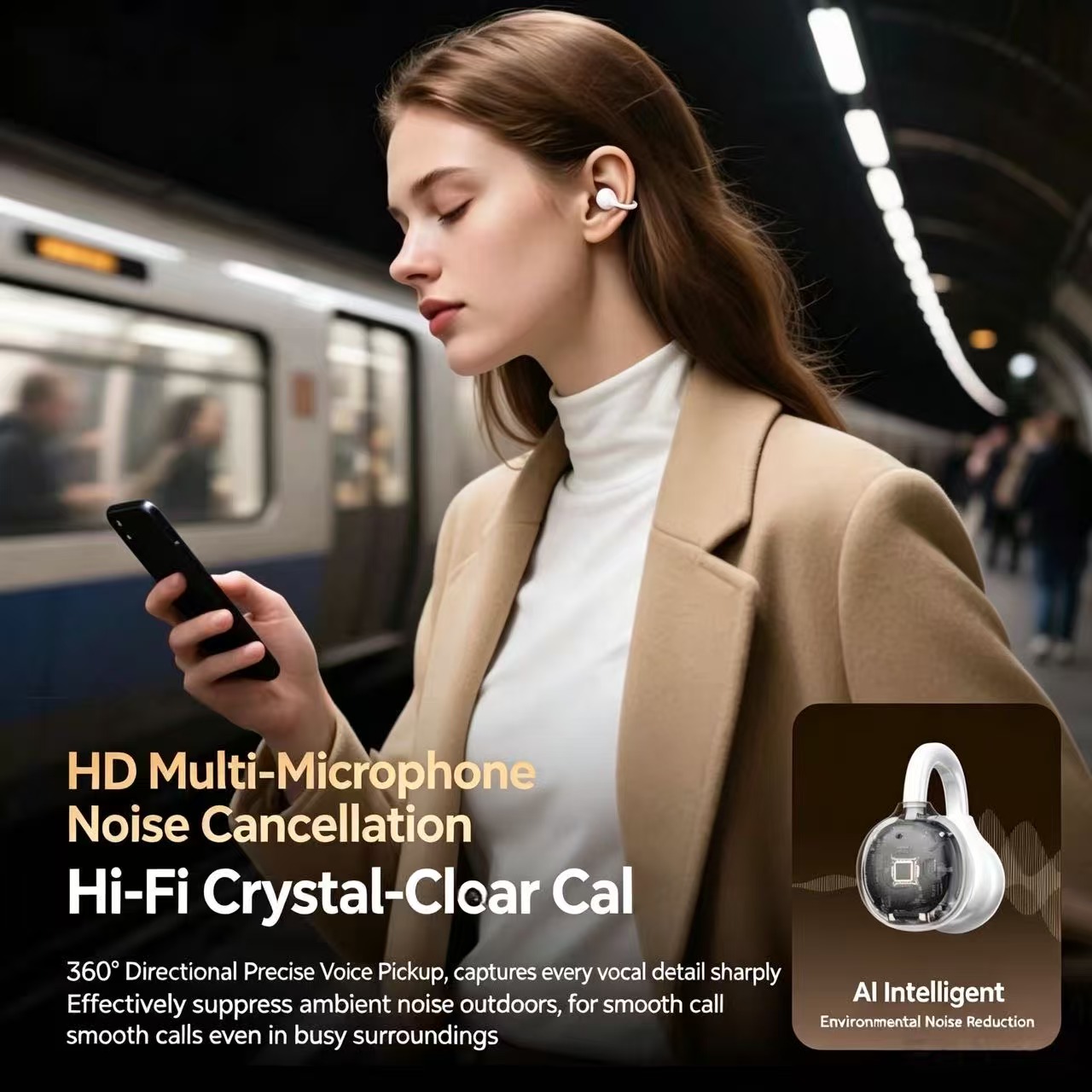 Fones de Ouvido Bluetooth de C - Sports Earphone Hook avaliação e preço