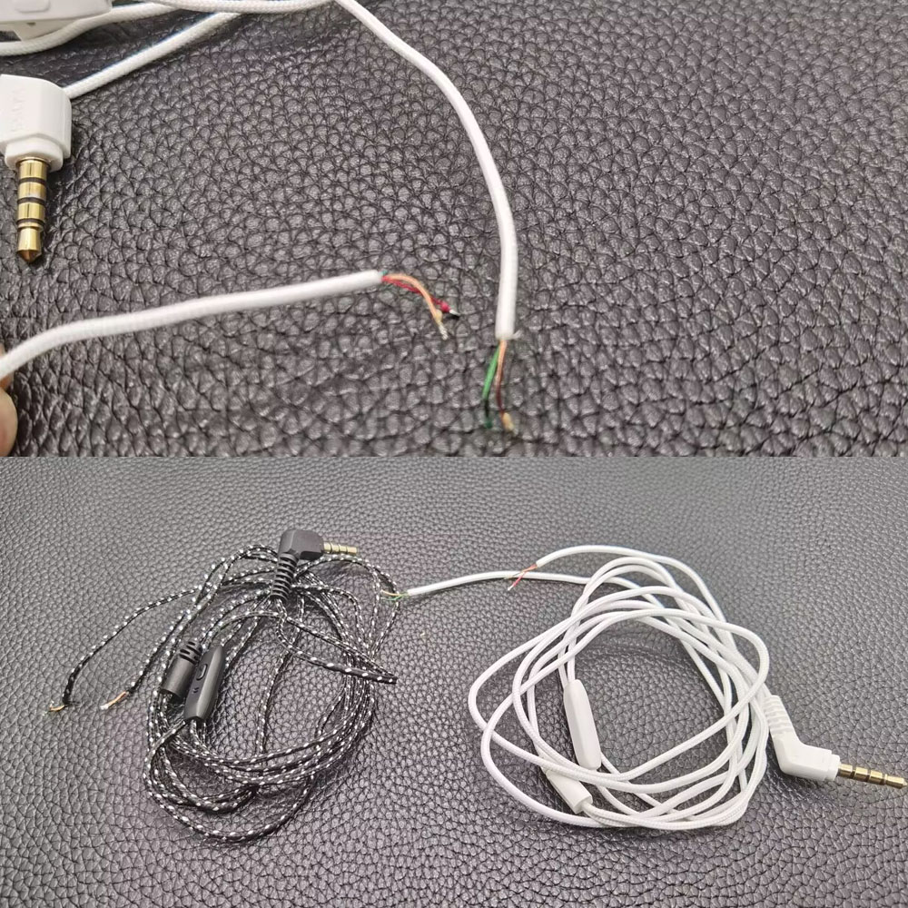 Cabo de reparo de fone de ouvi - Wired Earphone Mic avaliação e preço