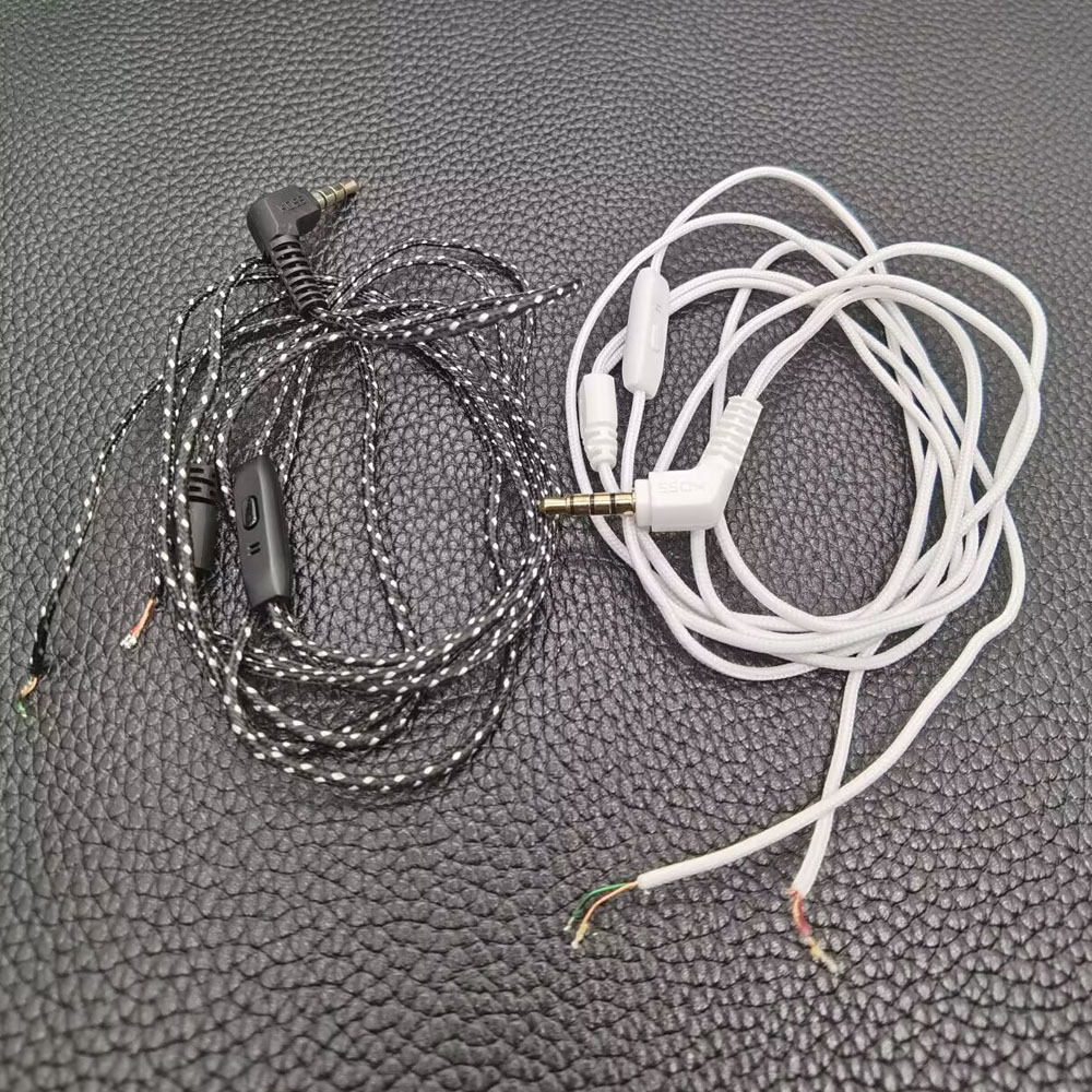 Cabo de reparo de fone de ouvi - Wired Earphone Mic avaliação e preço