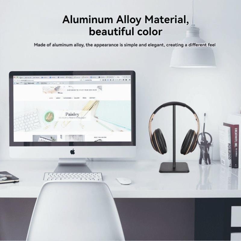 Suporte Universal de Plástico  - Headphone Stand Desk avaliação e preço