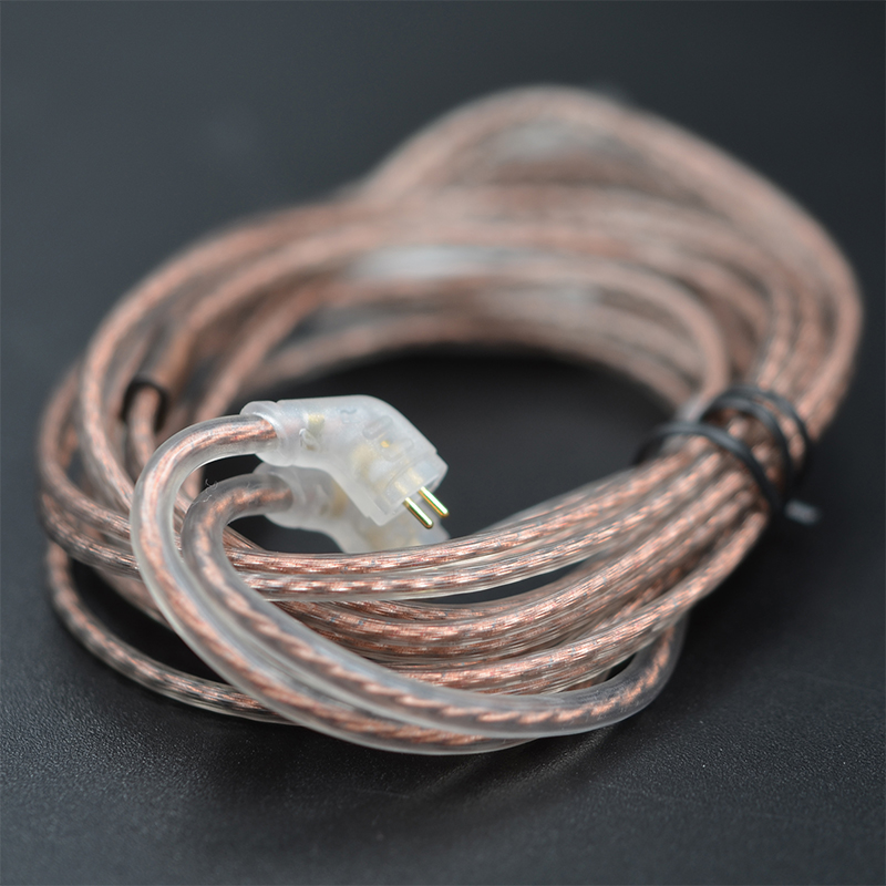 Cabo de fone de ouvido KZ orig - Wired Earphone Mic avaliação e preço