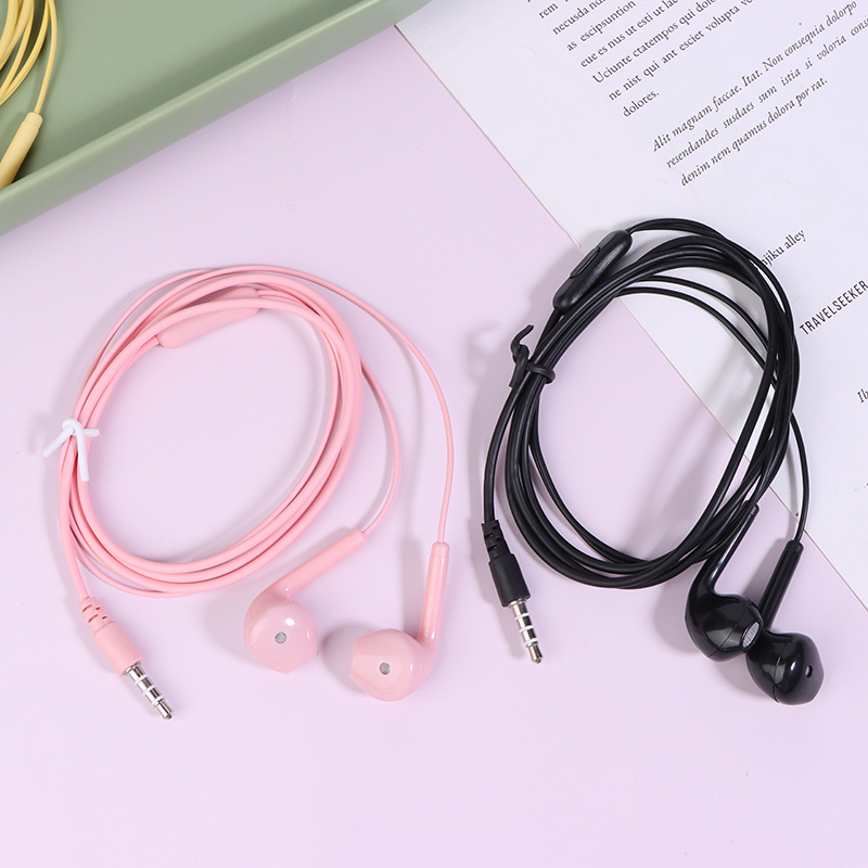 U19 superfície lisa com fio fo - Wired Earphone Mic avaliação e preço