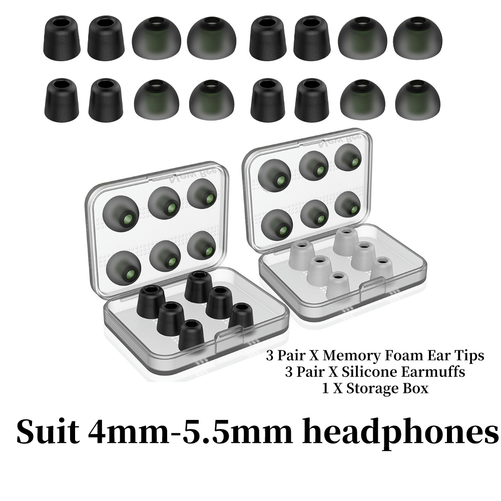 Confortável Memória Espuma Ore - Earphone Foam Tip avaliação e preço