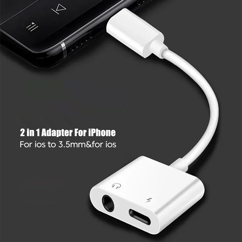 Adaptador de Áudio e Carregame - Earphone Splitter Jack avaliação e preço