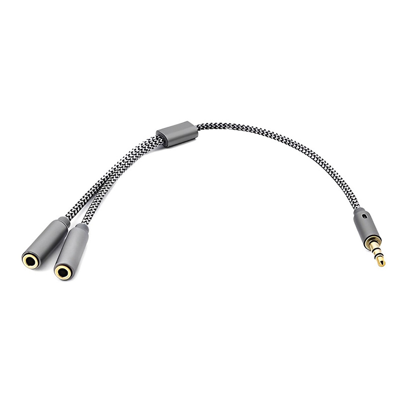 Divisor de áudio de 3,5 mm Y J - Earphone Splitter Jack avaliação e preço