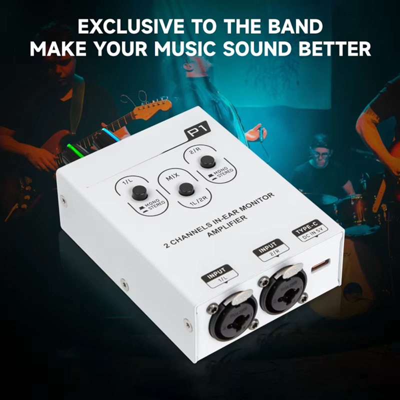 Mixer P1, Amplificador de Fone - In Ear Monitor Iem avaliação e preço