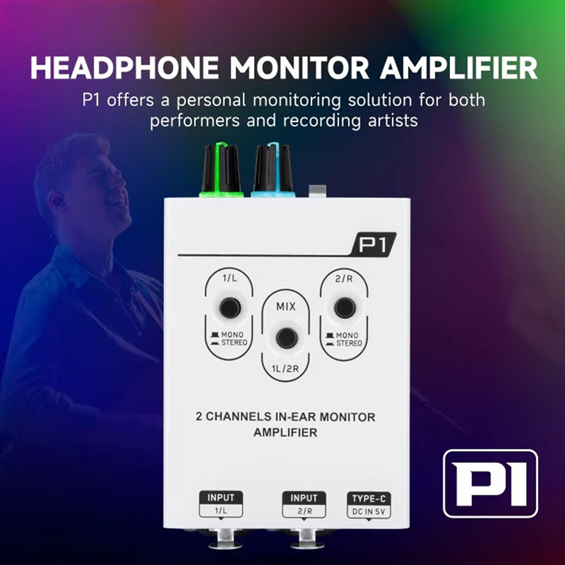 Mixer P1, Amplificador de Fone - In Ear Monitor Iem avaliação e preço